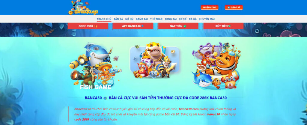 Giới Thiệu Game Bắn Cá Long Vương tại Banca30